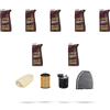 HOFFCAR Kit tagliando 3 FILTRI e 7L OLIO M compatibile con Mercedes Classe C (W204,C204,S204) C200 CDI BlueEfficency 100kw Dal 2009 al 2014