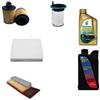 AOQ ORIGINAL QUALITY AOQ - KIT TAGLIANDO 4 FILTRI COMPATIBILE CON FIAT PANDA (312) 1.3 D MULTIJET 1.3 4X4+ OLIO 5W30 (PER I MODELLI EURO 5 E 5B)