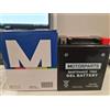 FAR BATTERIA MOTORPARTS MINARELLI YTX7L-BS 12V 6AH COMPATIBILE CON HONDA SH 125 125 2001 > 2004 SENZA MANUTENZIONE COMPLETA SPECIFICA MOTO SCOOTER