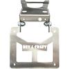 Generico Portatarga Pieghevole Beta RR 2021 2022 2023 2024 2025 Moto Motard Enduro Targa 50cc (Senza Verniciatura)