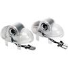 KYPSZQPSH Luce di cortesia a LED for portiera, 2 pezzi, luce fantasma for portiera RX-8, adatta for CX-9 RX-8, stile auto(White RX-8)