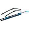 OXIMO Tergicristalli auto - Set spazzole tergicristallo per parabrezza anteriore 650 mm/400 mm - tergicristallo auto - Corsa D Corsa E