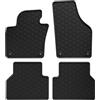 TEXER Tappetini auto in gomma per Volkswagen Tiguan 5N 2007-2015