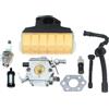 ICOOYO Carburatore WT-215 per Stihl 021 021C 023 023C 025 025C MS210 MS210Z MS230 MS230Z MS250 MS250Z C1Q-S11,C1Q-S77,1123 120 0609,