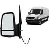 Generic SPECCHIETTO ELETTRICO TERMICO SX AFTERMARKET COMPATIBILE CON CRAFTER SPECCHIO DA 2005 AL 2016 Retrovisore Sinistro specchio SX