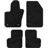 Kovvar Luxury Tappetini auto per Fiat 500X | 2015-2026 | 4 pezzi | Velour di lusso 11 mm | Poliammide | Versione: Tappetino passeggero senza sistema di fissaggio | Moquette su misura