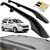 CHROMEMASTER | Compatibili con Dacia Dokker 2012-2021 | Barre Trasversali da Tetto, Mancorrenti sul Tetto | Sono Utilizzate per il Montaggio di Portapacchi, Box da Tetto o Portabiciclette