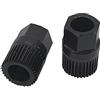 ACOGEDO Set di Bussole per Utensili per la Rimozione della Puleggia dell'alternatore 33T con Punta di Rimozione da 17 Mm Compatibile con Il Kit di Riparazione del Generatore