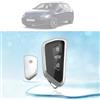 LUWU Custodia per Chiave Auto per VW Golf 8/Passat b9/Seat Leon Ateca Tarraco/Skodα Octavia Enyaq/ID.3 ID.4 ID.7 Multivan T7/Cuprα Formentor Born 2020-2023 2024 Skoda Kodiaq 2024+ (Argento)