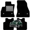 OFFICINE MILANO IL TUO STILE IN AUTO. 4 Tappetini Compatibili per Fiat 500L dal 2012 in Moquette Nero Su Misura OFFICINEMILANO. 2 Anteriori + 2 Posteriori. Sistema di Fissaggio Originale Fiat. Fondo Impermeabile e Antiscivolo