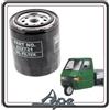 Piaggio FILTRO OLIO CARTUCCIA OLIO PIAGGIO APE TM 703 DIESEL - APE CAR DIESEL - APE POKER DIESEL - APE CALESSINO DIESEL ORIGINALE PIAGGIO.