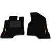 Somer Car Kit Tappetini Auto SOLO ANTERIORI 2pz compatibili con Chevrolet Captiva 2011-2013 | Set 2 tappeti anteriori su misura in moquette, bandiera Italia