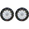 Generico Catene da Neve mm.12 OMOLOGATE per auto COMPATIBILI con STELVIO Sezione Cerchio Ruota 235-55 - 19 R19 con maglie da mm.12 specifiche per Monovolume, Suv - CAT12/250