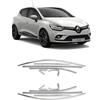 mabi automotive parts Set di rivestimenti cromati per portiera laterale e finestrino, per Clio IV (dal 2012 in poi)