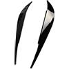 XIANGJIN Faro Palpebre Sopracciglio Trim Per BMW Serie 4 F32 F33 F36 M4 420d 420i 425d 430i 435i 440i 2013-2021 Tuning ABS Carbon Look Lucido Fari Sopracciglia Palpebra Auto Sopracciglia Faro(Gloss Black)