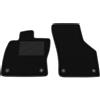 Somer Car Kit Tappetini Auto SOLO ANTERIORI 2pz compatibili con Seat Leon 5F 2012-2020 | Set 2 tappeti anteriori su misura in moquette
