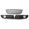 BGRVCKS Per VW Per Polo GTI 2006 2007 2008 2009 MK4 9N3 Paraurti Anteriore Auto Inferiore Fendinebbia Sfiato Griglia Griglia Copertura Caso Griglia anteriore auto(3 pezzi)