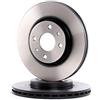TRW 2x TRW Disco freno Anteriore Ø257mm Altezza: 40,4mm Spessore: 22mm Cerchio foro-Ø: 98mm ventilato DF2734 Compatibilità con FIAT 500 312 PANDA 169 PUNTO 188 Panda Hatchback 312, 319 BRAVO II 198
