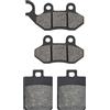 Road Passion Anteriore e Posteriori Pastiglia Freno Kit Compatibile con SYM Symphony S 125 4T 2010-2021 / Symphony 125 SR 4T 2010-2015 / Symphony 125 ST 4T 2010-2021