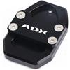 MOTOUN Cuscino cavalletto laterale motocicletta Per S&ym ADX 300 Adx300 2023 2024 Piastra Di Estensione Allargata Cavalletto Laterale Per Moto Pedale Allargato Piastre Appoggio