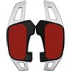 MKKDYC palette cambio Prolunghe Compatibile Con Per Golf 7 7.5 GTI MK7 GTE GTD RLINE Per POLO Per Scirocco Per Jetta GLI Volante Per Auto Paddle Shift Estendi La Modifica Della Decorazione Cambio(color1)