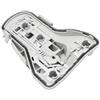 QUTBAG Posteriore Lampada Coda PER VW PER POLO 9N N/S 2005 2006 2007-2010 GUIDA A SINISTRA 6Q6945257F 6Q6945258F Posteriore Sinistro/Lato Destro Fanale Posteriore Portalampada Luce Posteriore(Destra)