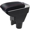YJYWZH Bracciolo per Kia Picanto 2008-2019 con Portabicchieri Doppio vano