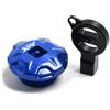 AMASONY Copertura Protettiva Moto Antifurto Motore Tappo Olio Copertura Per B&MW S1000XR S1000XR XR S 1000 XR S1000RR 2014-2024 2023 2022(Blue)