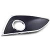 Generic Fari fendinebbia auto Per Hyundai Per IX35 2009 2010 2011 2012 Copertura Fendinebbia Cromata Cornice Fendinebbia Cofano Copertura Cornice Fendinebbia,Coprifari fendinebbia decorativi per paraurti ante