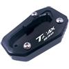 NNLMUU Piastra di supporto per estensione staffa laterale Adatto Per T-MAX Per TMAX 530 SX DX TMAX530 2017-2019 Supporto Per Cavalletto Laterale Per Moto, Piastra Di Per Estensione. Ingrandisci