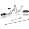 TCMT Pedane di controllo avanzato Pedane con collegamento a leva per Harley Sportster XL1200 XL 883 Forty-Eight Roadster Nightster Superlow Iron 883 2004-2013