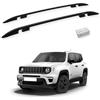 TURTLE Compatibile con Barre portatutto Crown Jeep Renegade (Bu) 20152024 | Nero