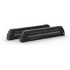 NORDRIVE N40012 Nordic-King Evo Aluminium NK-40, portasci per Barre da Tetto - Nero