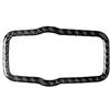 Generic Copertura adesiva decorativa per auto, in fibra di carbonio, compatibile con Alfa Romeo Giulia 2017-2019 (modanatura interruttore faro)