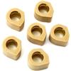 SMJDPIWRO Set di pesi for variatore da corsa Xmax300 23x18 mm 19,2 g 20 g for motore scooter YMH MBK Xmax Tricity Evolis 300 cc B74-E7632-00(23x18mm 19.2g)