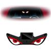 zoocco Solar Demon Eye LED Car Window Light, Solar Powered Devil Eyes Sign, Dynamic Warning Light, Window LED Devil Eyes for Cars Trucks SUVs (B)
