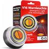 POWR CAR V16 Luce di Emergenza - IDIADA 21020060 - Triangolo di Emergenza - Omologazione UE 2026 - Auto & Moto