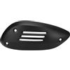 Samst Scudo Termico per Scarico Moto, Tubo di Scarico per Moto in Acciaio Inox Protezione per Scudo Termico Coperchio Protezione Silenziatore Sostituzione per VESPA GTS 125 250 300 GTV (Nero)
