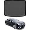 OMAC Tappetino Baule Vasca Baule Compatibile con Audi A3 8Y Sportback 2020-2026 Gomma TPE
