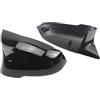 WPHLYZ Calotta Specchietto Retrovisore Per BMW Serie 1 2 Per F70 Per U06 Per F74 Copertura Specchietto Retrovisore Nero Lucido Di Ricambio Calotte Specchietti