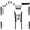 NLNGNZBZTP Per BMW Per X5 Per E70 Per X6 Per E71 2008 2013 Adesivi Per Pannelli Interni Auto In Fibra Di Carbonio Kit Completo Di Copertura Degli Interni Copertura Pannello Cambio Dell'auto(‎X5)