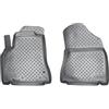 Recambo Tappetini in gomma 3D compatibili con Citroen Berlingo | tipo B9 | anno di costruzione 2008 2018 | Tappetini in gomma | su misura | con bordo | nero | anteriore