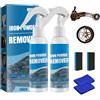 Generico Spray Multifunzionale per la rimozione Rapida della ruggine, antiruggine Portatile per Metalli, Formula ad Azione Rapida e Facile da Applicare, per Metalli, Auto (2pcs)
