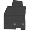 Wielganizator Tappetini in gomma su misura, compatibili con Renault Megane III hatchback, coupe, grandtour, station wagon (2008-2015) tappetino per piedi anteriore sinistro auto gomma
