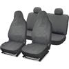 Auto Accessori Lupex Coprisedili Compatibili per Citroen C1 2005-2022 | Kit completo, Made In Italy, Copri poggiatesta anteriori integrato, Policotone, Grigio Scuro