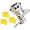 Kuuleyn Testa di smontaggio, 30 mm per smontagomme in acciaio per auto da moto Accessorio per smontagomme a testa d'anatra con 3 cuscinetti in gomma