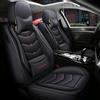 UQABS Copri Sedili Auto per Toyota C-Hr 2016 2017 2018 2019 2020 2021 2022 2021 2022 2023，Set completo coprisedili pelle、Universali-Nero