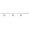 Paulmann 95462 Luce Urail Set Cover Max, Metallo, 10 W, Cromo Opaco, 120 x 5.8 x 14 cm