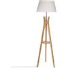 ATMOSPHERA CREATEUR D'INTERIEUR Lampada da terra treppiede + tavolo Kalo H156