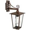 Sovil Applique in basso Ribot E27 colore ruggine-94111
